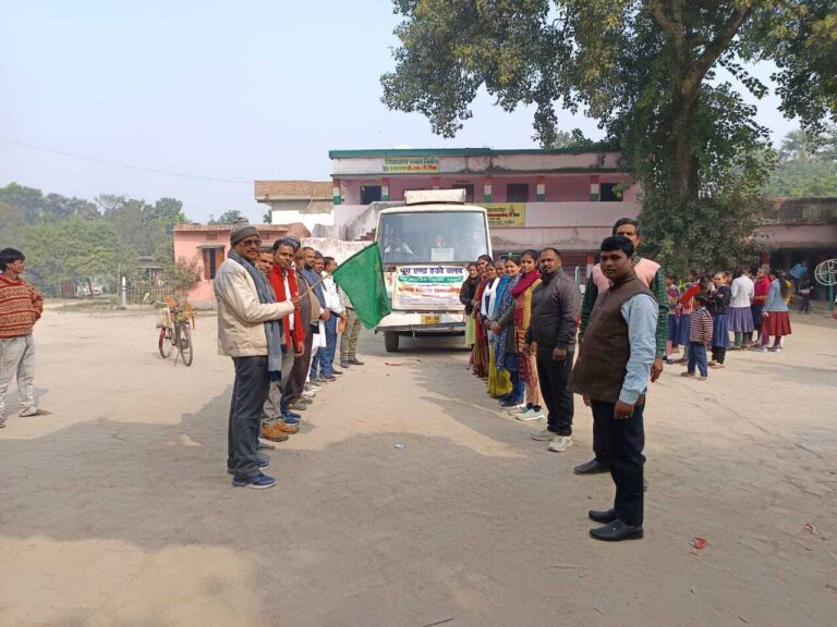 उउवि हाजपुरवा के बच्चों को कराया गया परिभ्रमण