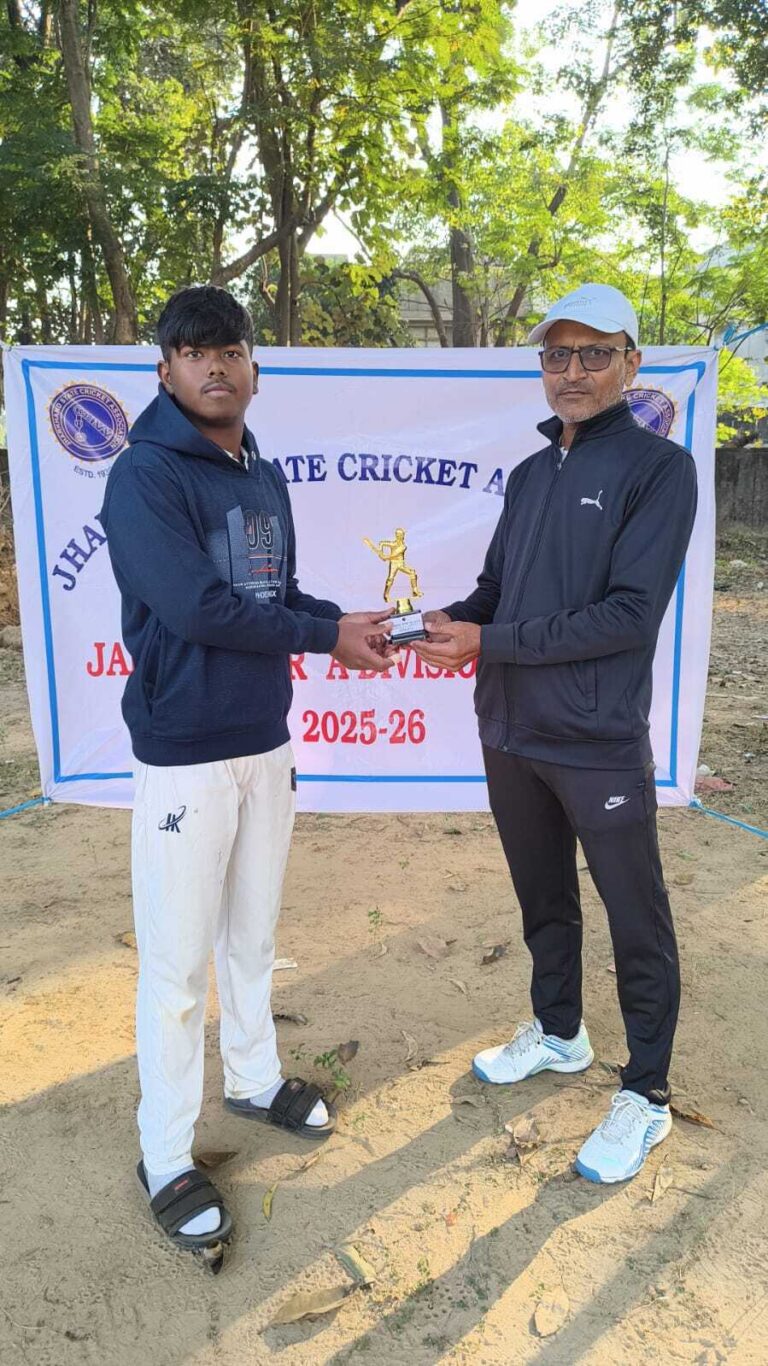 Jsca A Division Cricket League : सुशांत की घातक गेंदबाजी से टाटा स्टील की टीम जीती