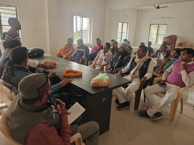 Samastipur News:सदस्यों की मिली जिम्मेवारियों की जानकारी