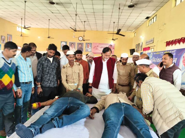 Samastipur News:हसनपुर में रक्तदान शिविर का किया गया आयोजन