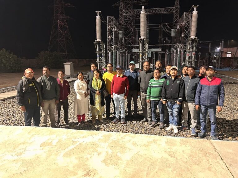 एनएफआर ने 132 केवी ट्रांसमिशन लाइन किया चालू