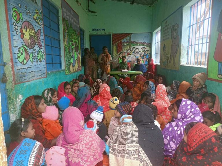 मोहनपुर आंगनबाड़ी का सामाजिक अंकेक्षण कार्य संपन्न