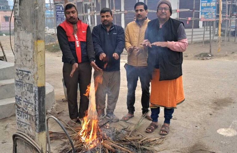 ठंड ने तोड़ा पिछले 25 साल का रिकार्ड, अधिकतम तापमान 14.6 रहा