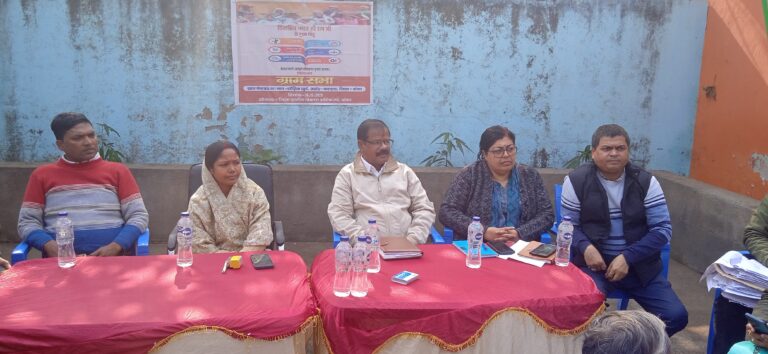 एनएच-333ए बाइपास के भूमि अधिग्रहण मुआवजा भुगतान को लेकर लौढ़िया खुर्द में कैंप