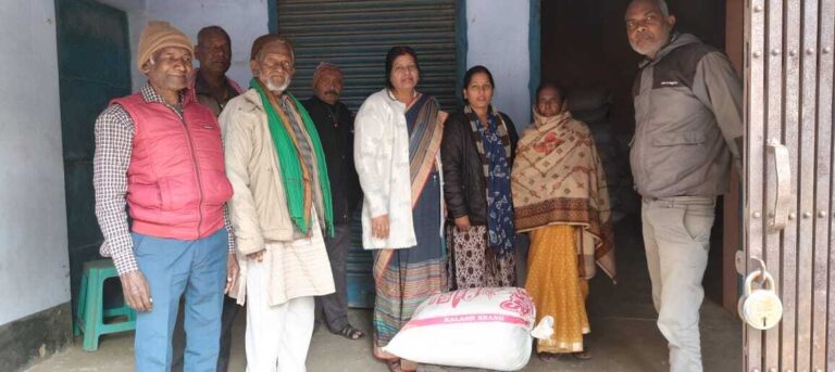 धोबा लैंप्स में धान की खरीदारी शुरू, किसानों को राहत