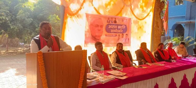 भाजपा ने मनाया सुशासन दिवस