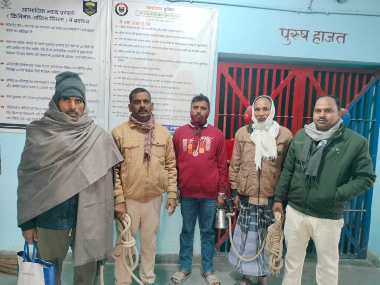 अलग-अलग मामले में तीन आरोपित गिरफ्तार, न्यायिक हिरासत में भेजा