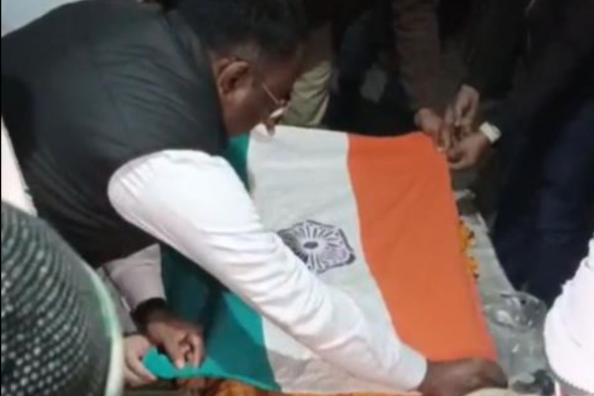 freedom fighter Jagdish Tiwari