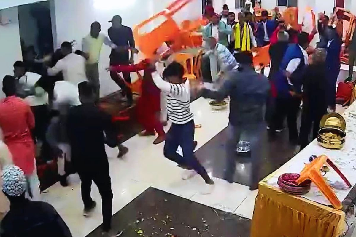 gaya rasgulla fight| A fight broke out between the bride and groom's side over rasgullas at a wedding in Gaya.