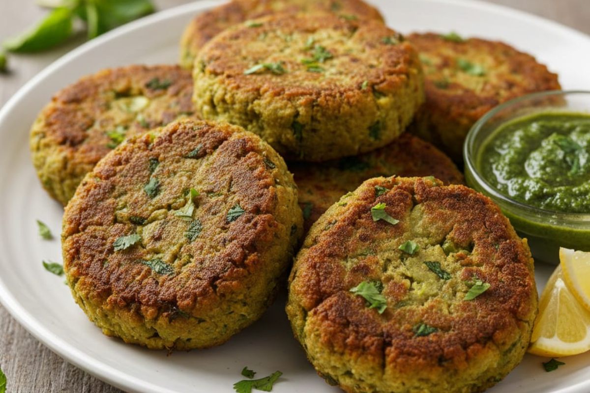 hare chane ki tikki (AI Generated)