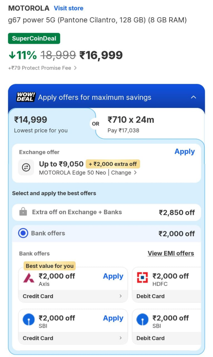 15000 की रेंज में Motorola के ये दो फोन्स हैं बेस्ट डील, मिलेगा 50Mp कैमरा और 7000Mah बैटरी का कॉम्बिनेशन 3 Image 138