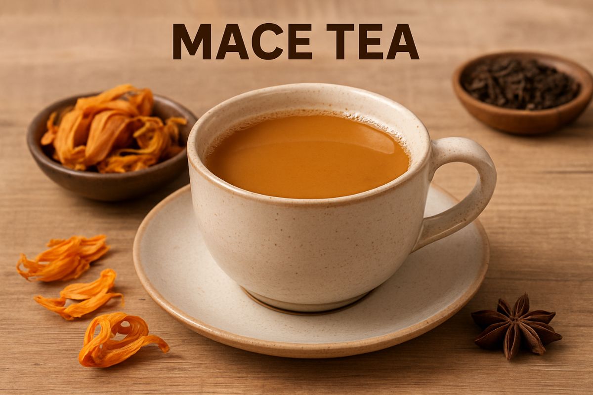 mace tea (AI Generated)