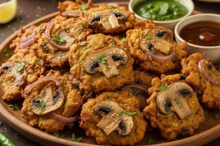 Mushroom Pyaz ke Pakode: शाम की भूख मिटाने के लिए ट्राई करें मशरूम प्याज के पकौड़े, जानें बनाने का तरीका 