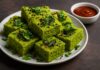 palak hara dhokla