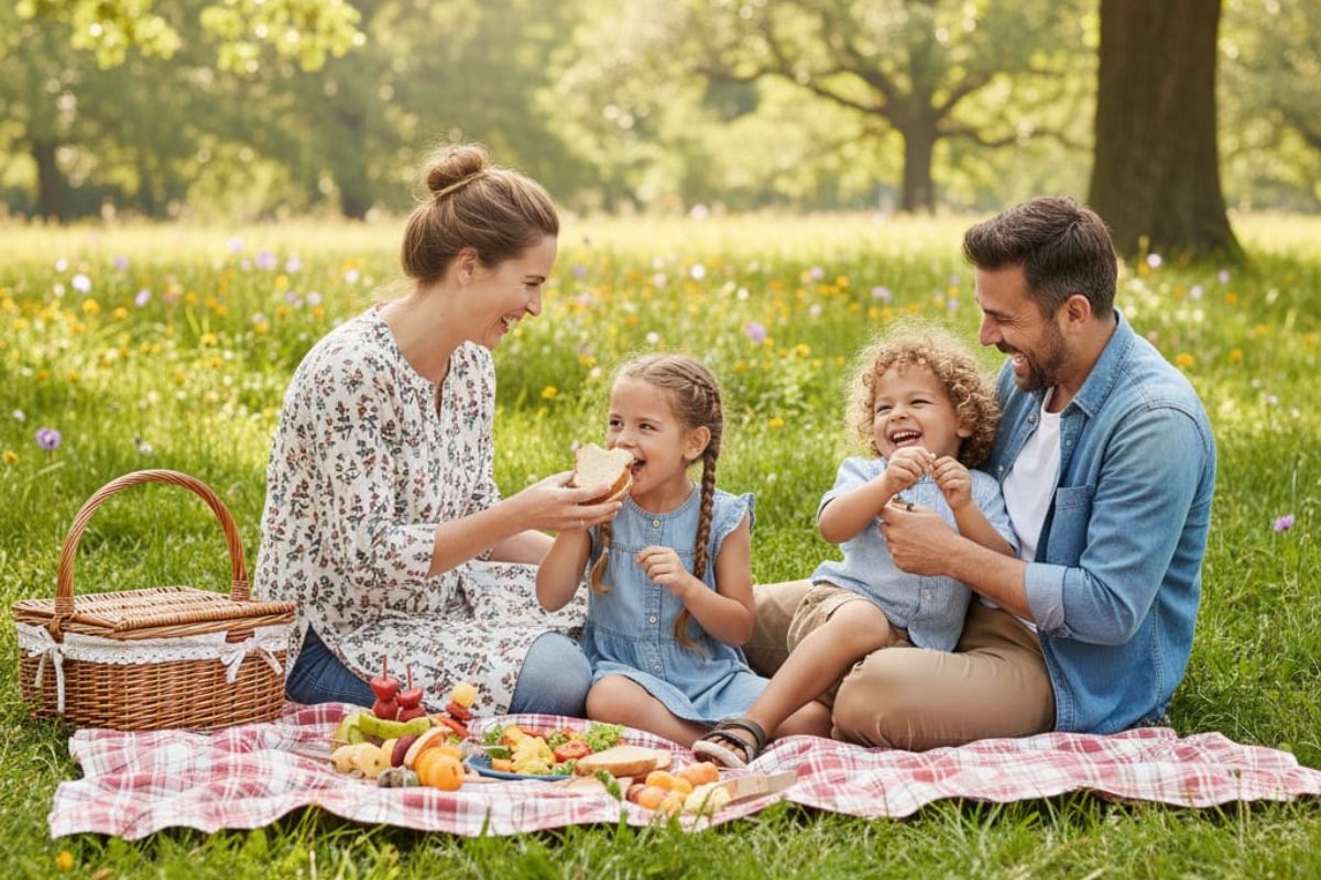 picnic travel kit (AI Generated)