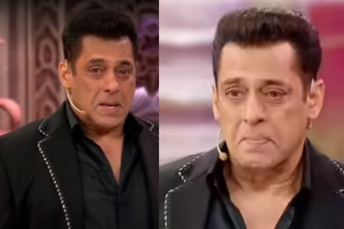 Bigg Boss 19 Salman Khan Cries remembering Dharmendra