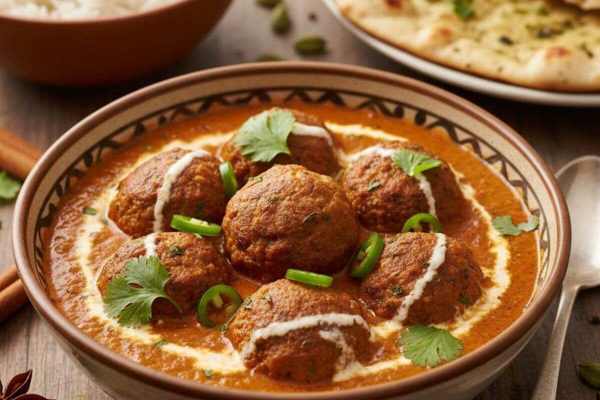 soya kofta curry