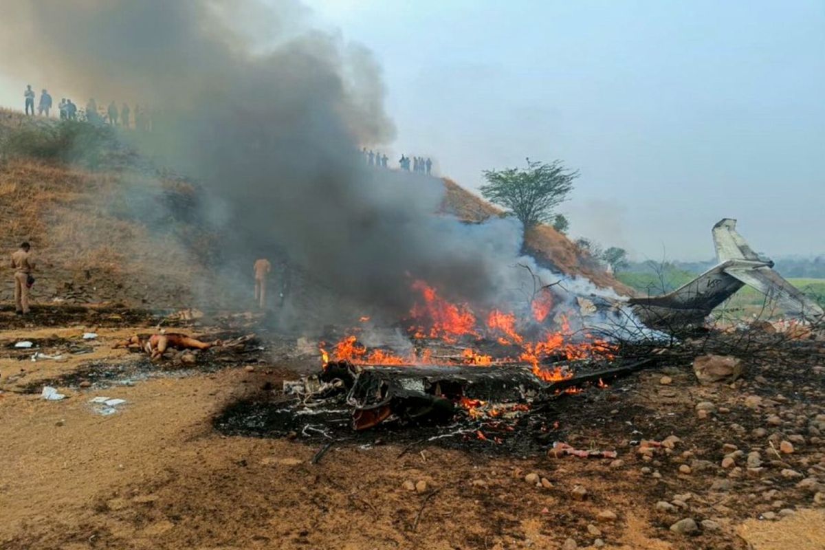 अजित पवार की प्लेन क्रैश में मौत, लैंडिंग के दौरान हुआ हादसा 2 Ajit Pawar Plane Crash