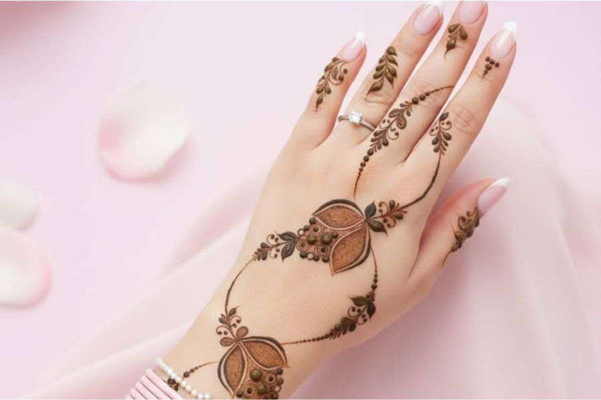 New Year Mehndi Design 2026:न्यू ईयर पार्टी के लिए आसान और खूबसूरत अरबी मेहंदी डिजाइन 8 Arabic Mehndi