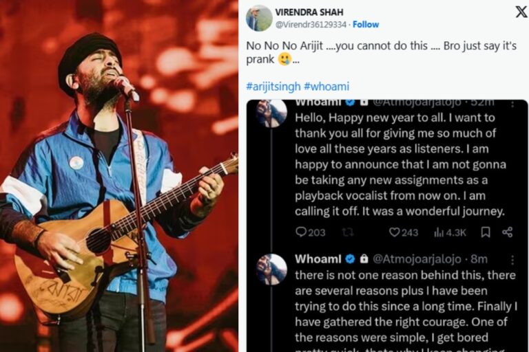 Arijit Singh: प्लेबैक सिंगिंग से संन्यास के बाद अरिजीत सिंह का बड़ा बयान, कहा- जल्दी बोर हो जाता हूं