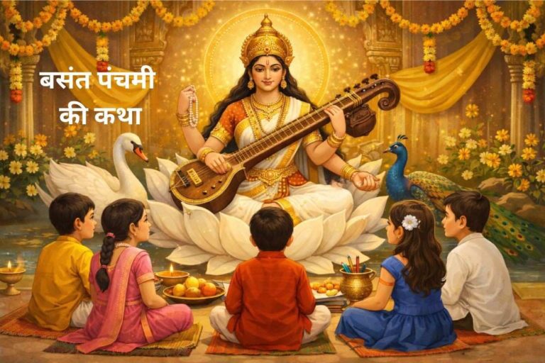 Basant Panchami Katha: आज सरस्वती पूजा के दिन जरूर सुनें ये कथा, बसंत पंचमी  पर हो रही है विशेष पूजा