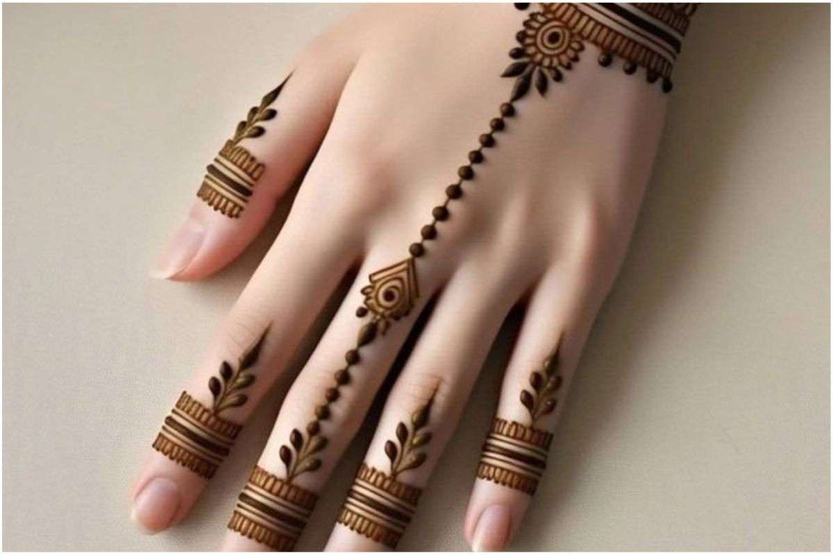 Makar Sankranti Mehndi Design 2026: मिनटों में लगाएं 'पतंग' वाली खूबसूरत मेहंदी,देखें सबसे आसान डिजाइन्स 7 Finger Focus Sky Design