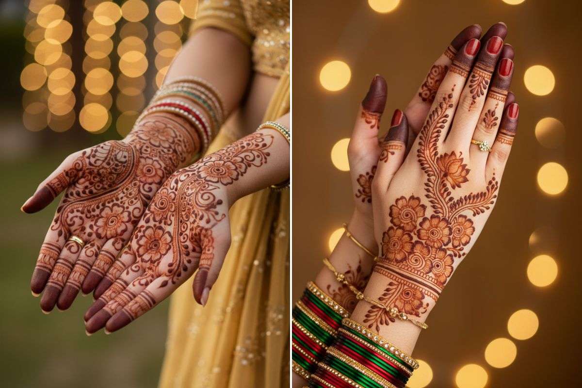 मकर संक्रांति, पोंगल और लोहड़ी पर सबकी नजरें टिक जाएंगी आपकी हाथों पर, इन ट्रेंडी मेहंदी डिजाइन को अभी से कर लें सेव 5 Floral Mehndi Design