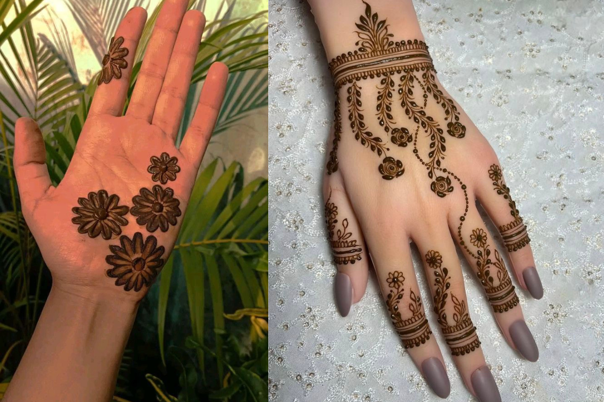  Floral Mehndi Design