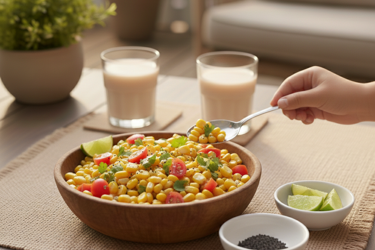 Healthy Snacks Ideas: शाम के लिए हेल्दी और टेस्टी स्नैक्स आइडियाज, जो बच्चों और बड़ों दोनों को पसंद आएं 7 Fresh Corn Salad For Snack