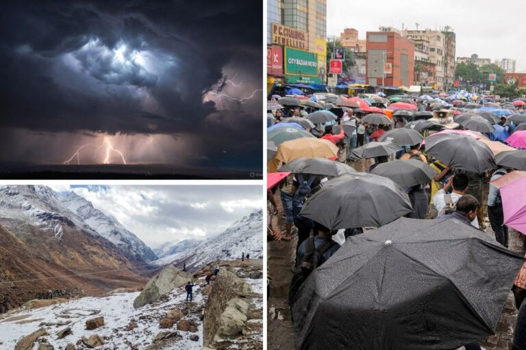 Heavy Rain Alert: अगले 48 घंटे बारिश का अलर्ट, बर्फबारी के साथ ओला गिरने और बिजली कड़कने की संभावना, अलर्ट जारी