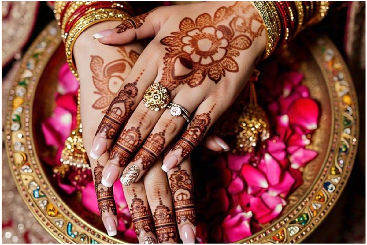 Jewelry Style Mehndi Design