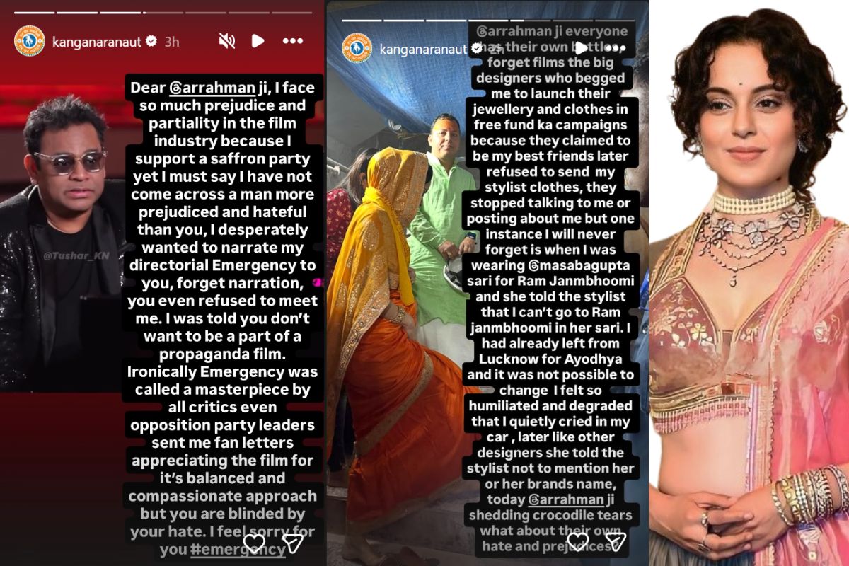 Kangana Ranaut On A R Rahman Reaction Chhaava Movie Allegationn