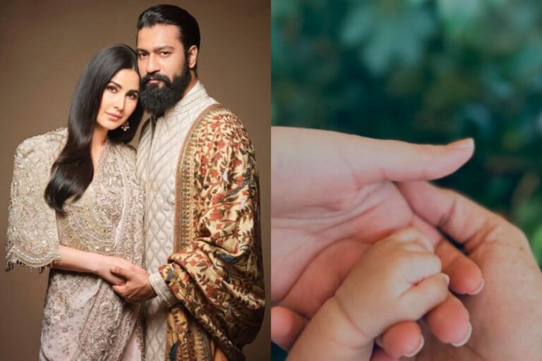 Katrina Kaif-Vicky Kaushal Baby Name: कैटरीना कैफ-विक्की कौशल ने पहली झलक के साथ बेटे का नाम किया रिवील, क्यूट नोट ने जीता फैंस का दिल