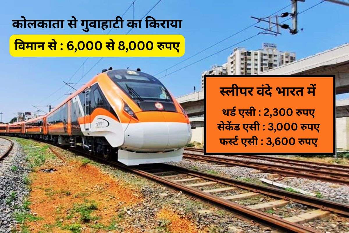 विधानसभा चुनाव 2026 से पहले पीएम मोदी बंगाल और असम को देंगे स्लीपर वंदे भारत की सौगात 1 Kolkata Guwahati Sleeper Vande Bharat Express 1