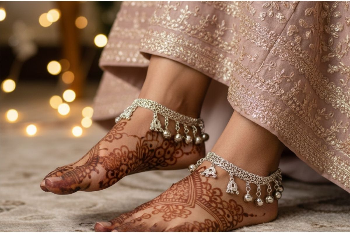 Latest Doli Palki Payal Designs For Brides 3