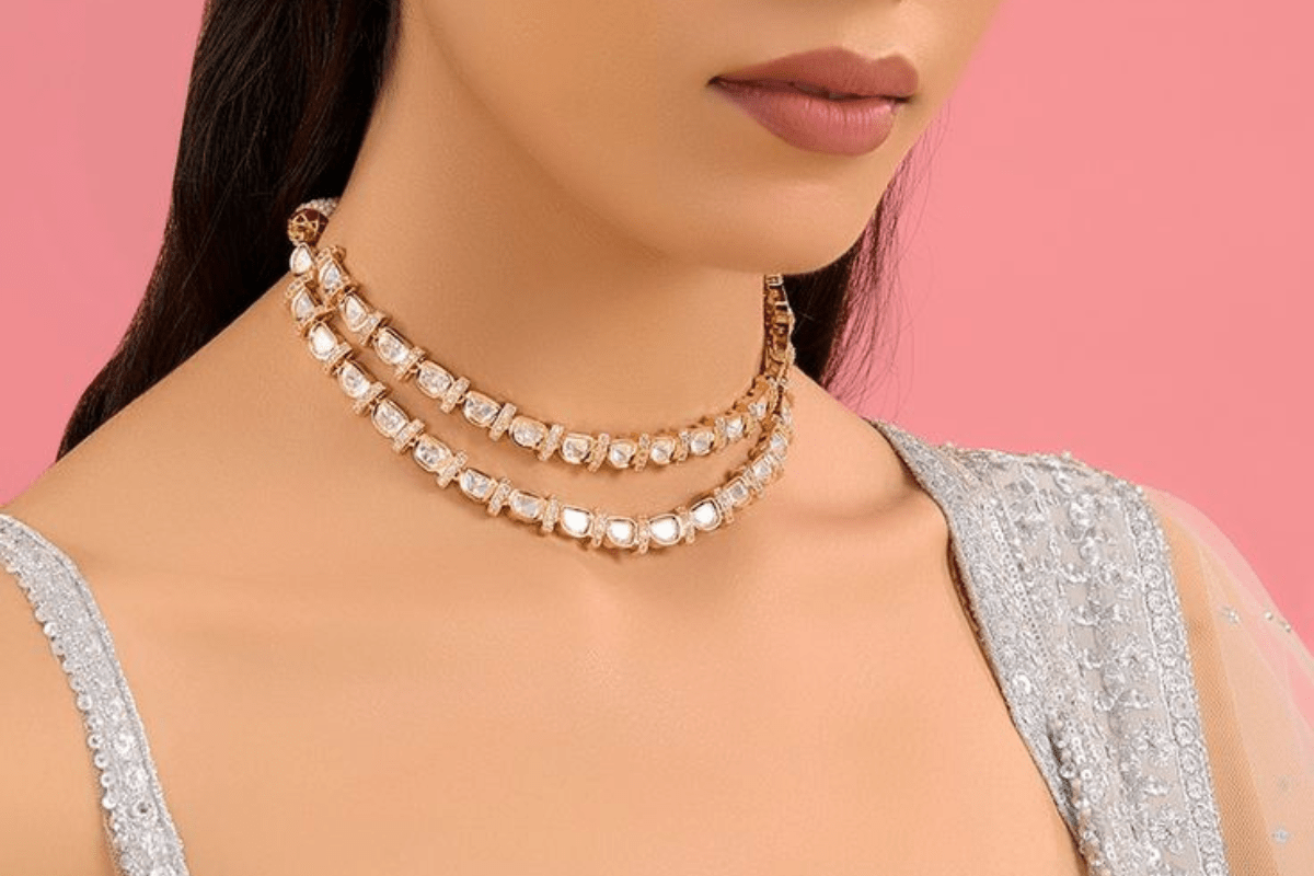 Layered Kundan Choker