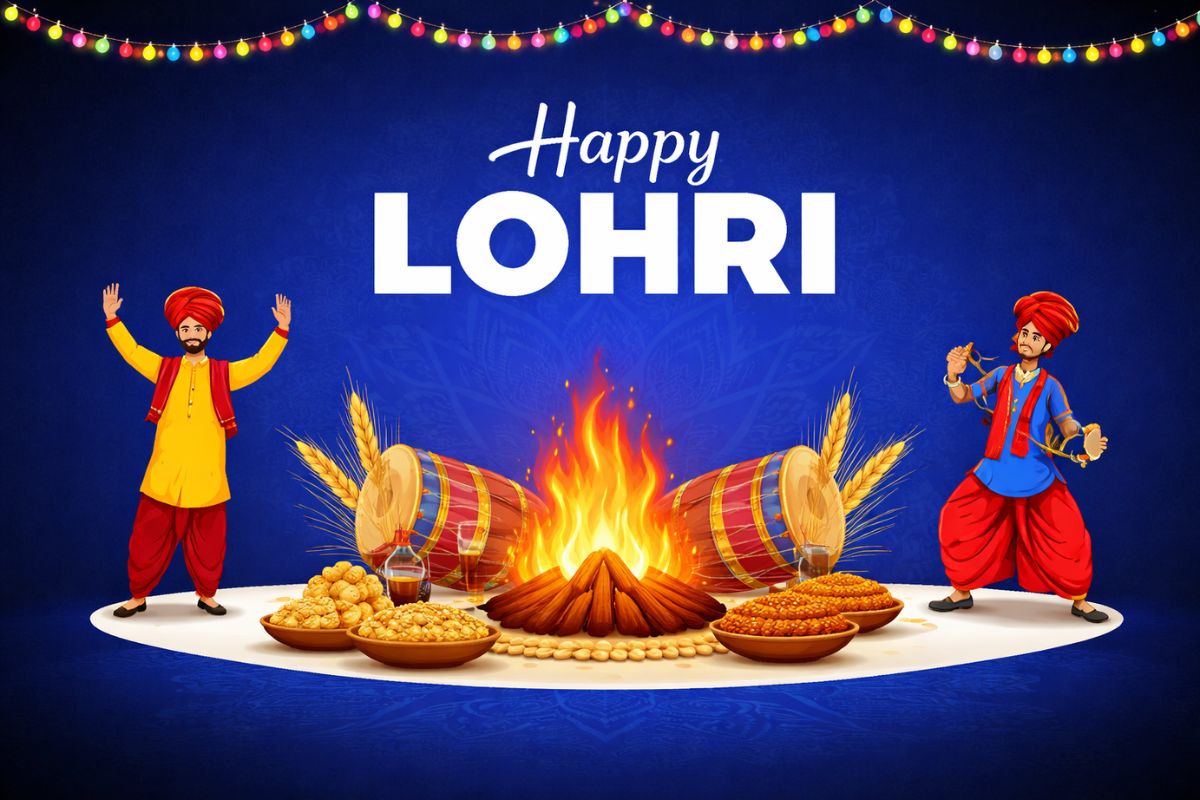 लोहड़ी की शुभकमानाएं 