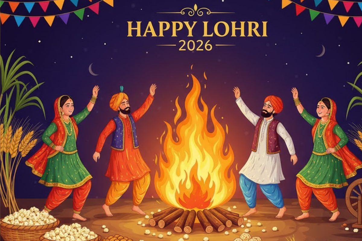 लोहड़ी की हार्दिक बधाई 