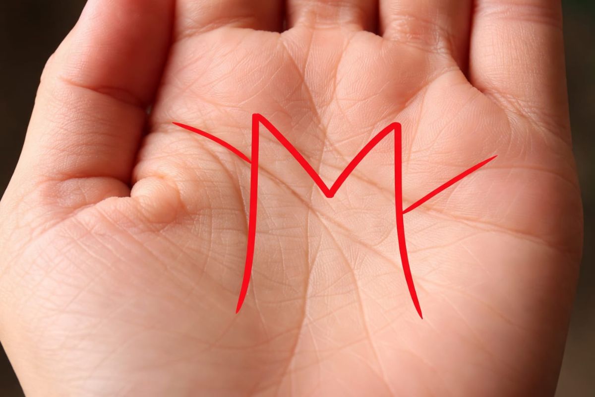 Palmistry: हथेली की इस लकीर में छिपा है कम उम्र में अमीर बनने का रहस्य, बहुत भाग्यशाली होते हैं ऐसे लोग 1 M Palm Image