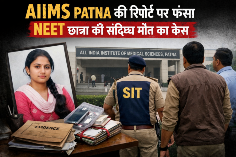 NEET छात्रा मौत की गुत्थी AIIMS और SIT में उलझी, पोस्‍टमॉर्टम और इन्वेस्टिगेशन रिकॉर्ड अभी भी अधूरे!