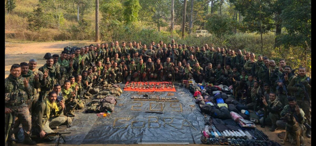 मुठभेड़ में शामिल पुलिस के जवान