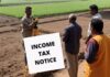 Bihar bhumi Income Tax notice 57 sub-registrars