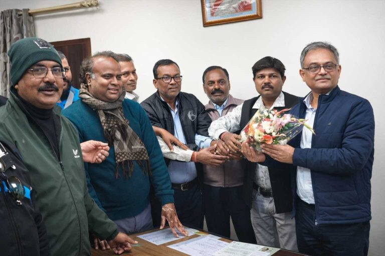 जीएम से मिला सीएमयू का प्रतिनिधि मंडल