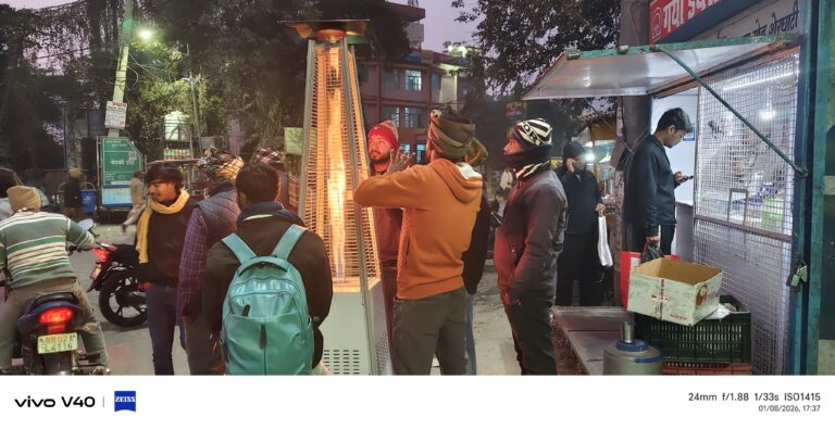 अलाव की जगह गैस हीटर से मिलेगी ठंड से राहत