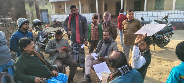 शंभुगंज में फार्मर रजिस्ट्रेशन को लेकर चार पंचायत में लगा शिविर
