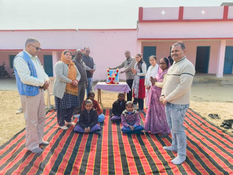 महुआरी विद्यालय में मनायी गयी स्वामी विवेकानंद की जयंती
