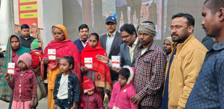 धमदाहा उपडाकघर में लगा डाक चौपाल