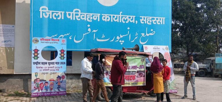 सुरक्षित यातायात के लिए हेलमेट पहनना आवश्यकः सुजीत कुमार