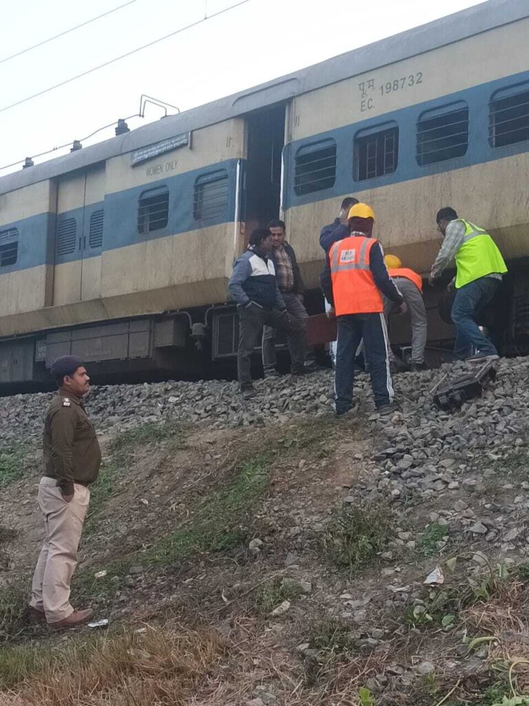 Samastipur News:सहरसा सवारी ट्रेन में ब्रेक वाइंडिंग, परिचालन बाधित