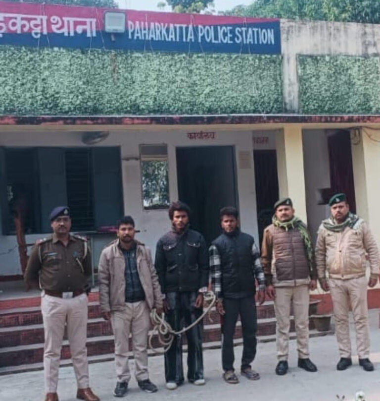 विभिन्न मामलों में फरार चार वारंटी गिरफ्तार